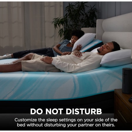 Tempur-LuxeBreeze Med Hybrid Spl Head King