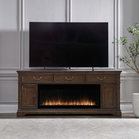 512 84 Inch Console with Fire FTS