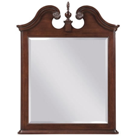 Dresser and Mirror Set