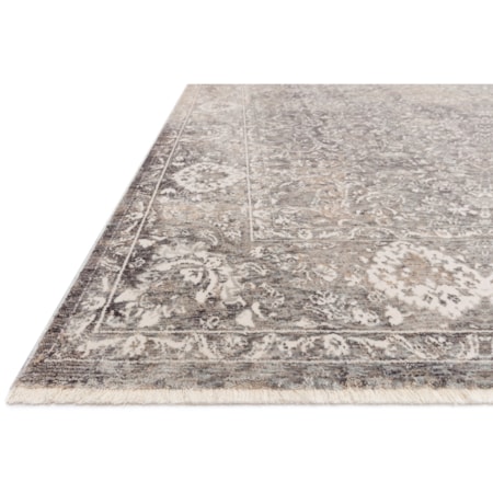 7'10" x 10' Stone / Ivory Rug
