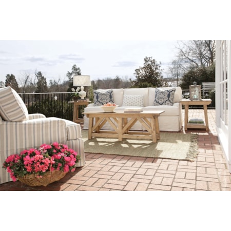 Simone Slipcover Sofa