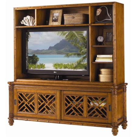 Nevis Media Console &amp; Hutch