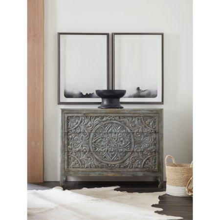 Three-Drawer Accent Chest