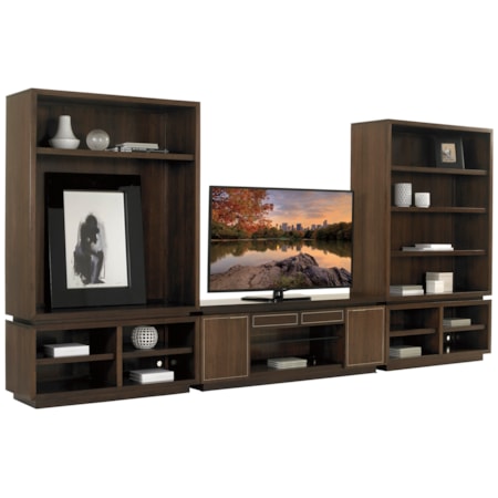 3 Pc Entertainment Wall Unit