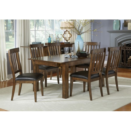 7 Piece Table and Chairs Set
