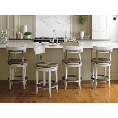 MERRICK SWIVEL COUNTER STOOL