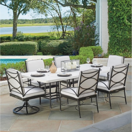 7 Piece Outdoor Dining Set