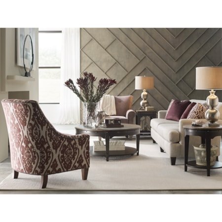 Artisans Round Cocktail Table               