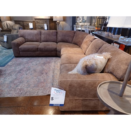 REGENCY LEATHER SECTIONAL