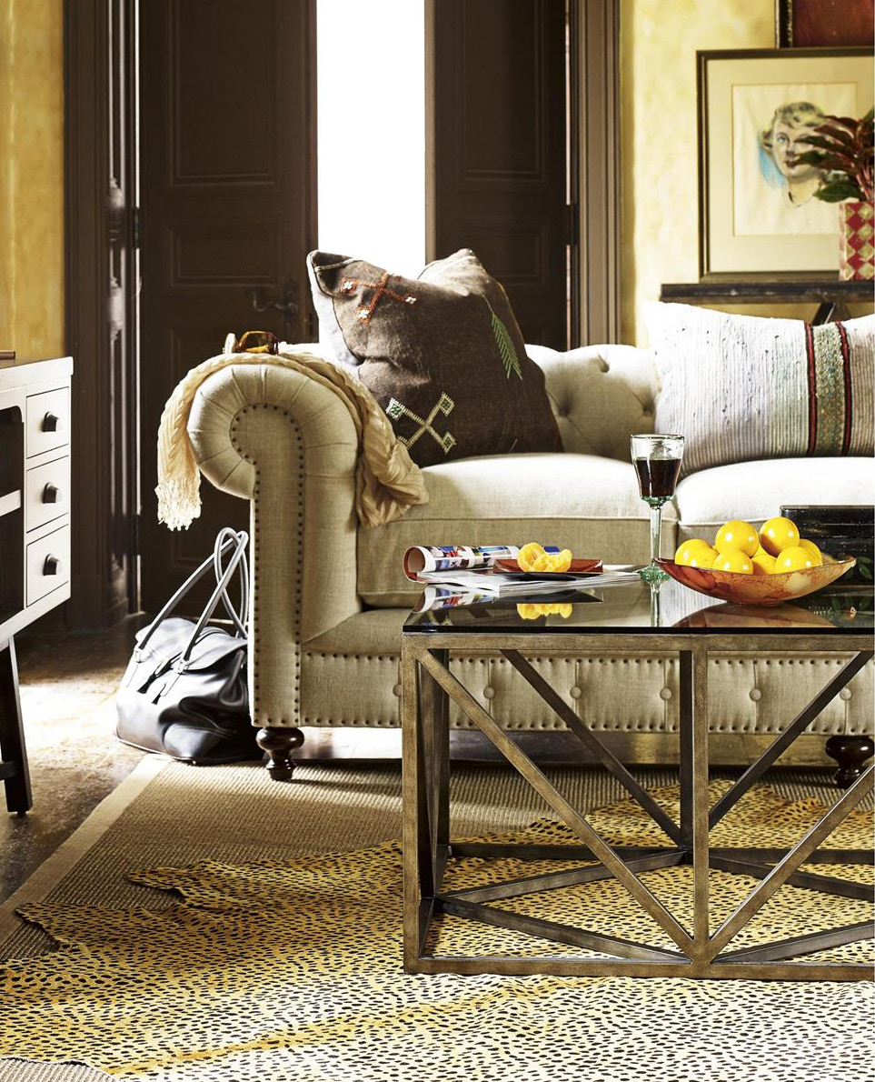 Sofa with Console Table